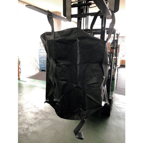 W602B 261-8268 耐候性フレコンバッグ 排出口無 直径1100mm×高さ1100mm 1000kg
