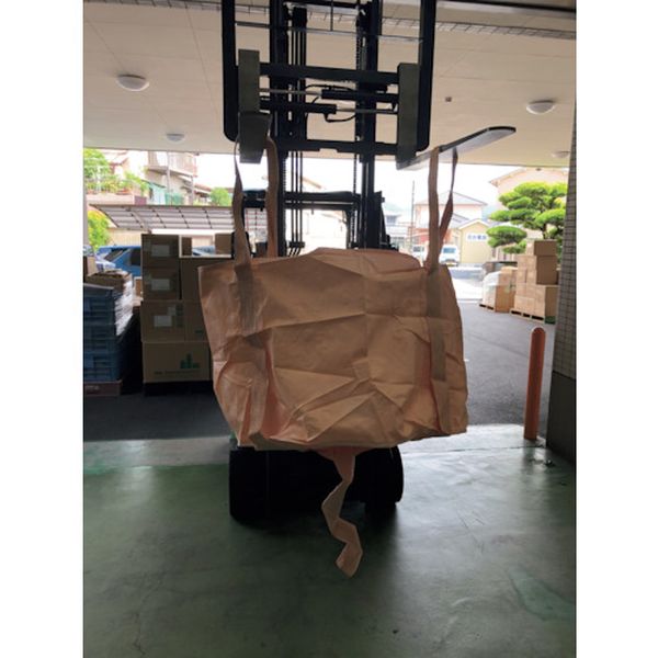 W610  フレコンバッグ 排出口無 直径1100mm×高さ750mm 500kg