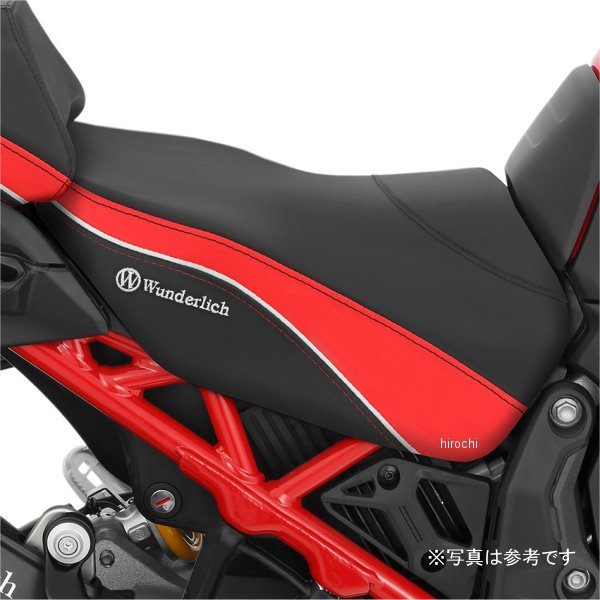 フロントシート Active Comfort EUロー Multistrada V4 黒/赤