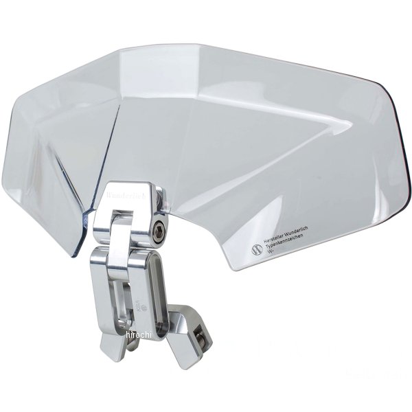 アジャスタブル3Dplusスクリーンスポイラー パンアメリカ1250 クリア