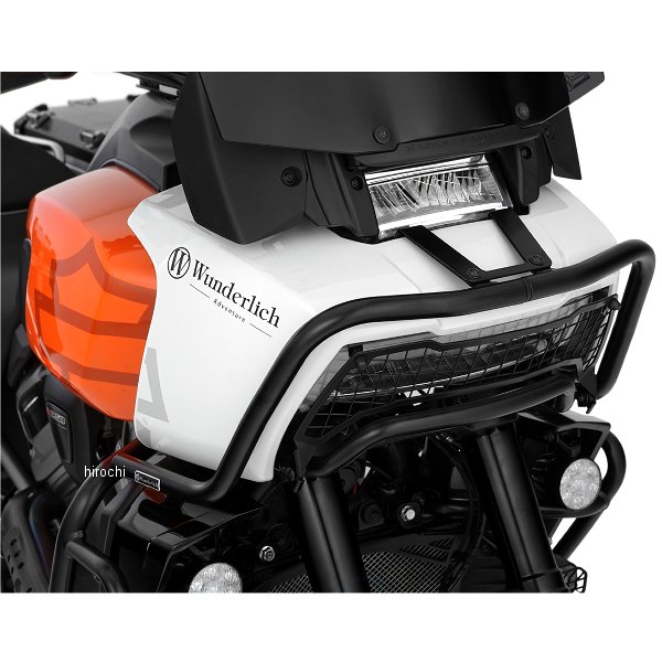 フェアリングプロテクション 純正エンジンガード併設可能 パンアメリカ1250 黒