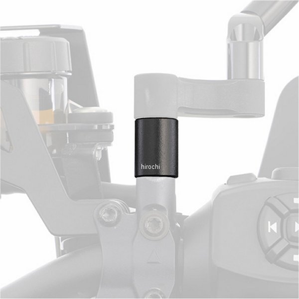 ミラーリフトエクステンション 25mm Pan America 1250 黒