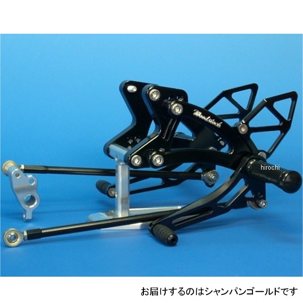 バックステップキット SPORT1000/PS1000LE シャンパンゴールド