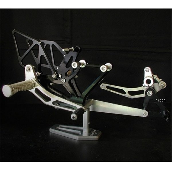 バックステップキット 03年以前 スポーツスター シャンパンゴールド/黒