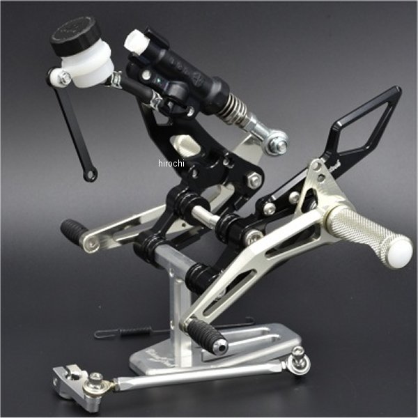 バックステップキット Z系 ディスクブレーキ用 シャンパンゴールド/黒