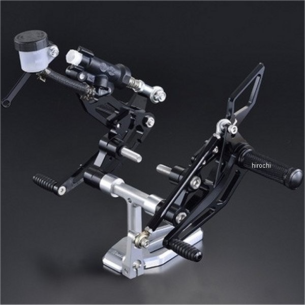 バックステップキット Z系 ディスクブレーキ用 オールブラック