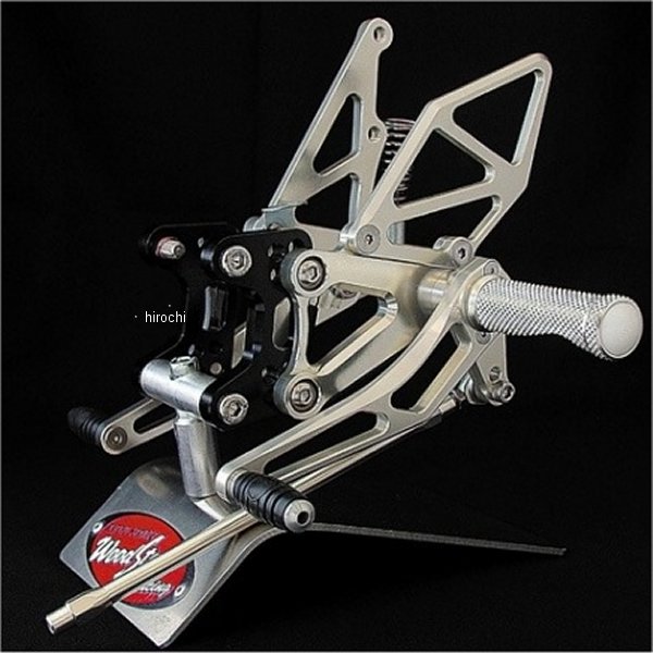 バックステップキット 98年-02年 ZX-9R シャンパンゴールド/黒