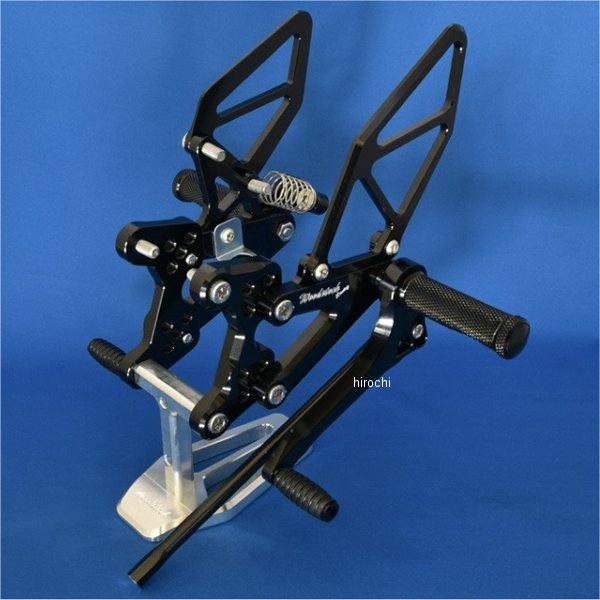 バックステップキット 13年-18年 ZX-6R ABS 黒