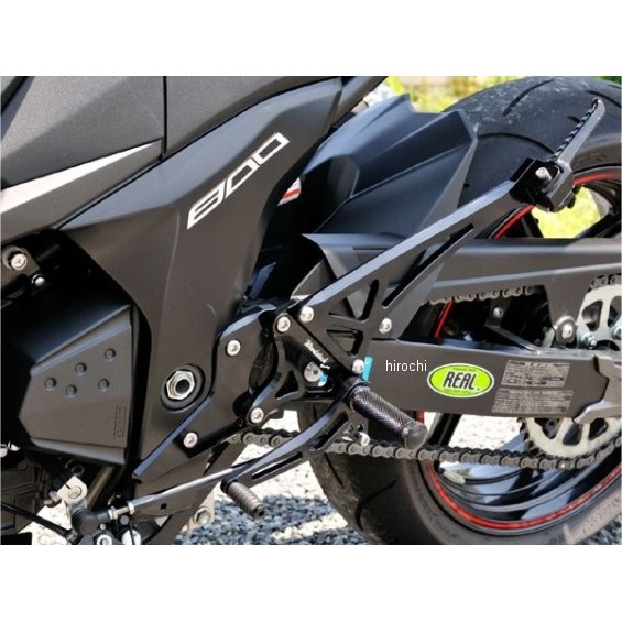 バックステップキット タンデム仕様 13年-16年 Z800 黒