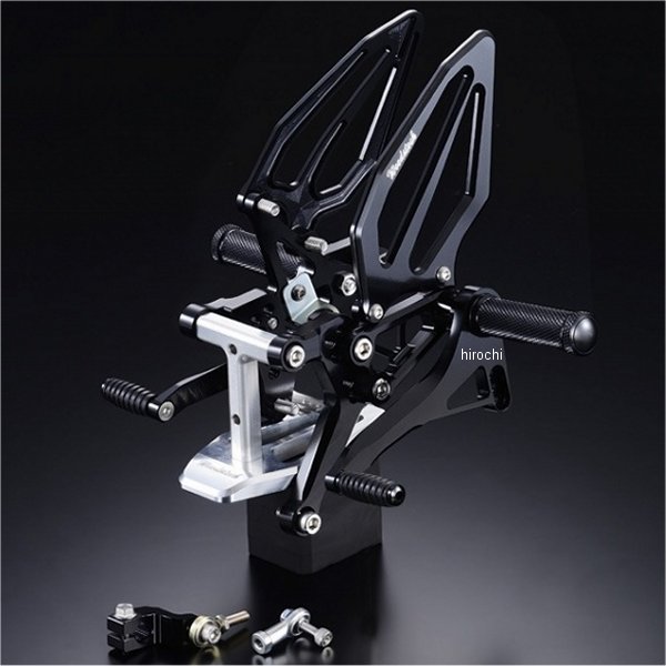 バックステップキット 耐久ペダル 15年-21年 Ninja H2 黒