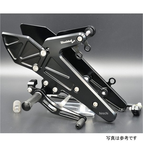 バックステップキット 14年-17年 Ninja400 シルバー