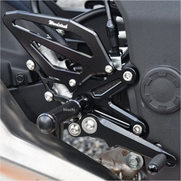 バックステップキット 15年-17年 Ninja250SL 黒