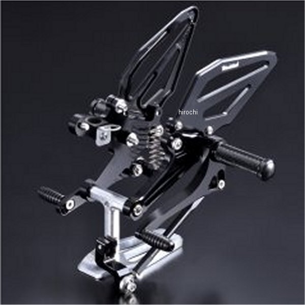 バックステップキット 18年-22年 Ninja250、Ninja400 黒