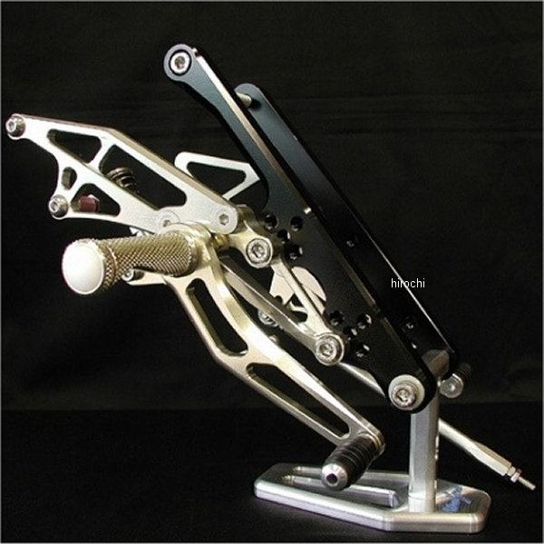 バックステップキット 00年 GSX1100S(FE)刀 黒/シャンパンゴールド