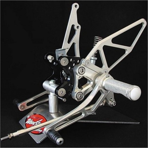 バックステップキット 04年以前 GSX-R1000 黒/シャンパンゴールド