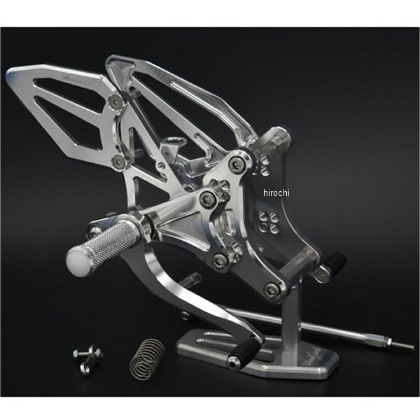 バックステップキット 16年以降 SV650 ABS シルバー