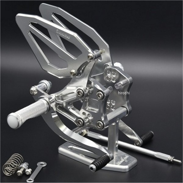 バックステップキット 20年以降 GSX-R125 シルバー