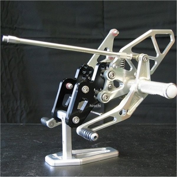 バックステップキット FZS1000 シャンパンゴールド/黒