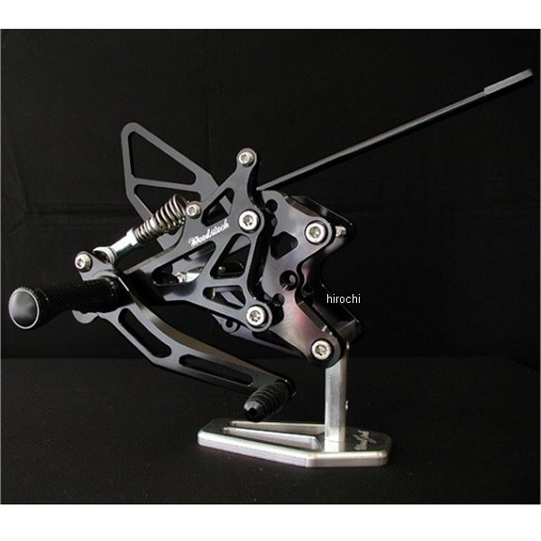 バックステップキット 06年-08年 YZF-R6 黒