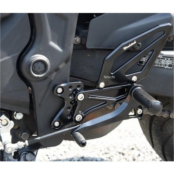 バックステップキット YZF-R3、YZF-R25 黒