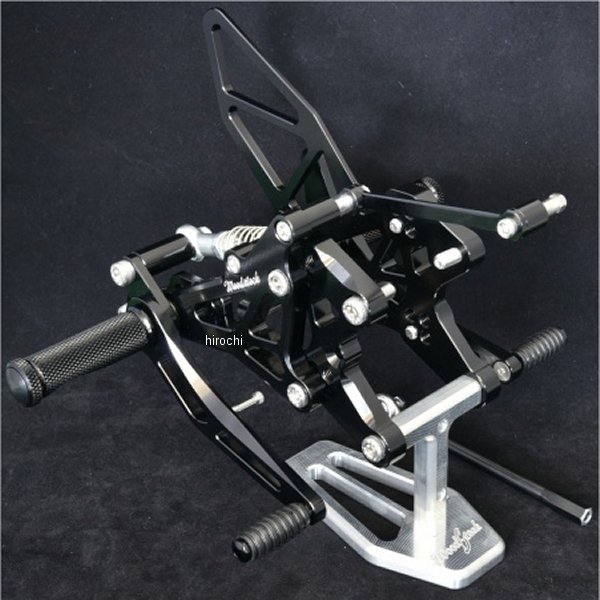 バックステップキット 17年以降 YZF-R6 黒