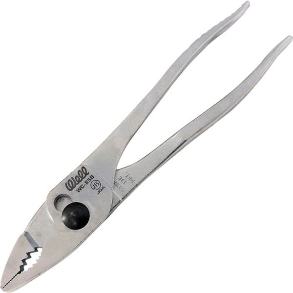 WC8SB  WELL WANIプライヤー(ローレットグリップ)200mm