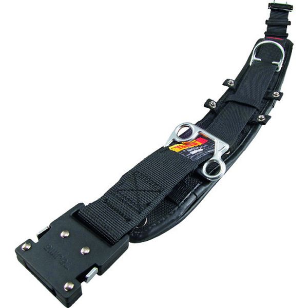 198-2129 タジマ ワークポジショニング用胴当てベルトカーブ アルミワンタッチバックル黒 Sサイズ