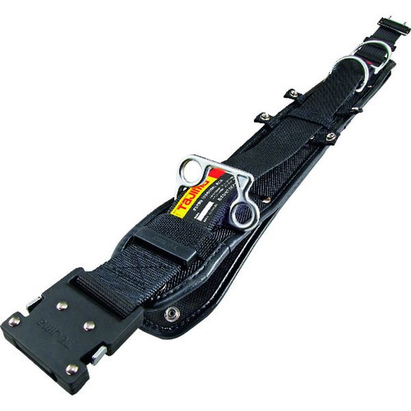 タジマ ワークポジショニング用胴当てベルトフラットD2 黒ワンタッチL