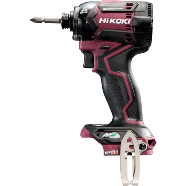 工機ホールディングス HiKOKI コードレスインパクトドライバ 36V 本体のみ フレアレッド