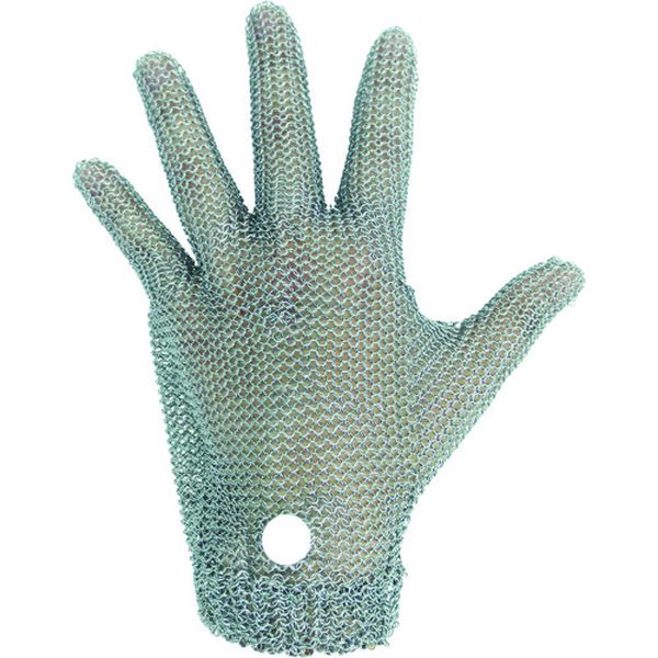 ステンレス製 耐切創クサリ手袋 5本指 WILCO-050 Sサイズ 1枚