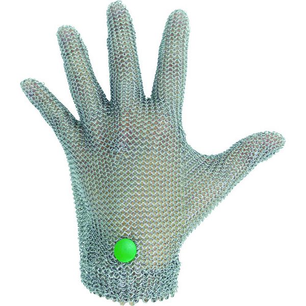 ステンレス製 耐切創クサリ手袋 5本指 WILCO-050 SSサイズ 1枚