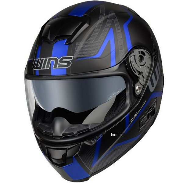 フルフェイスヘルメット FF-COMFORT GTZ マットブラック/青