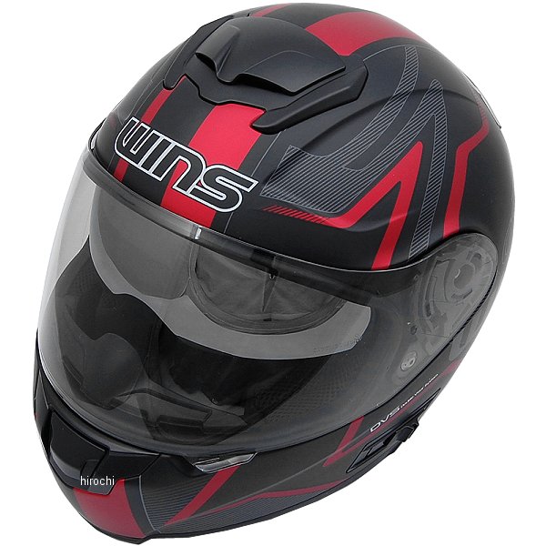 フルフェイスヘルメット FF-COMFORT GTZ マットブラック/赤