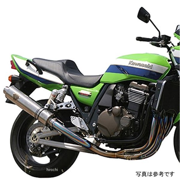 フルエキゾースト ワイバン シングル ZRX1200 チタンポリッシュ