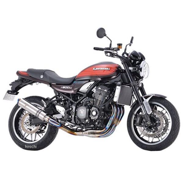 アールズギア r's gear フルエキゾースト ワイバンクラシックR Sタイプ 17年以降 Z900RS/CAFÉ チタンポリッシュ