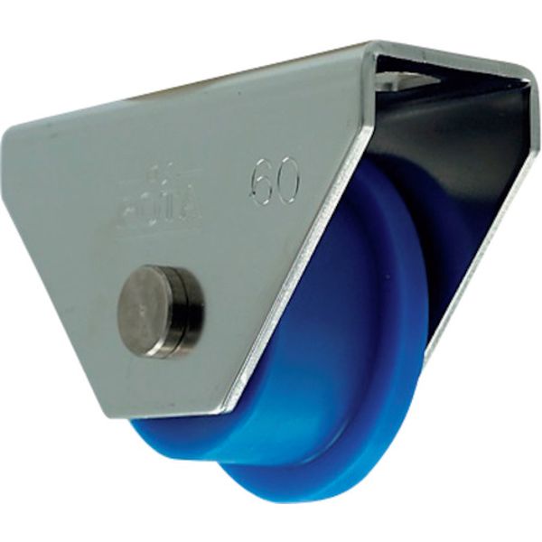 WMS0607 368-2879  ロタ・MC防音重量戸車 60mm トロ車型