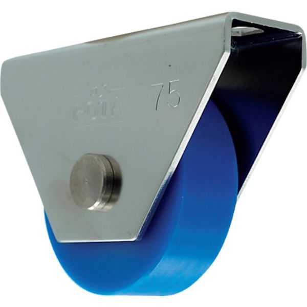 WMS0752 368-2881  ロタ・MC防音重量戸車 75mm 平型