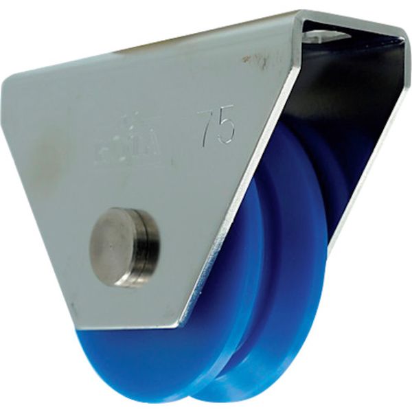 WMS0755 368-2876  ロタ・MC防音重量戸車 75mm V型