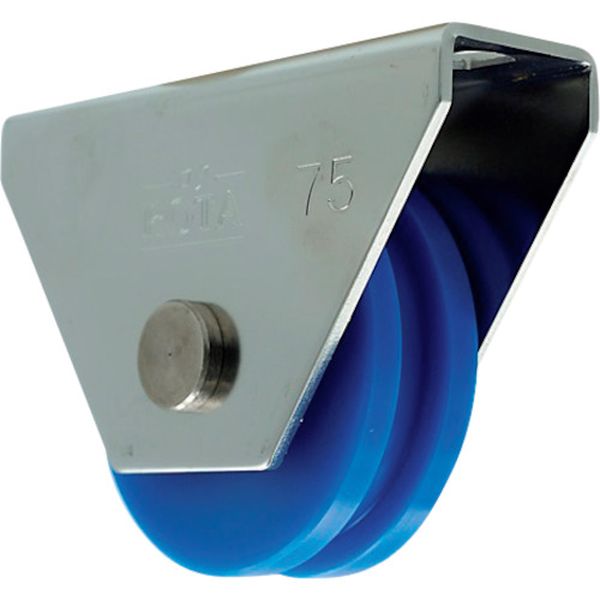 WMS0756 368-2874  ロタ・MC防音重量戸車 75mm H型