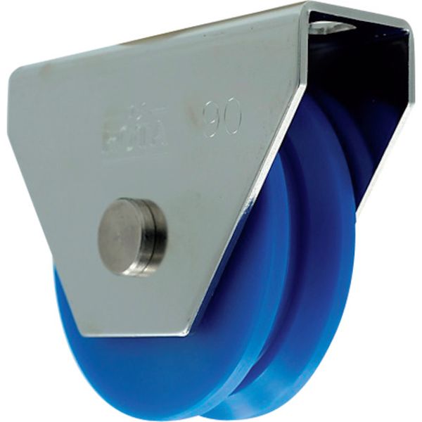 WMS0905 368-2878  ロタ・MC防音重量戸車 90mm V型