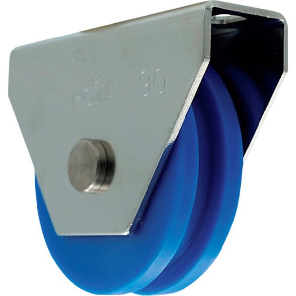 WMS0906 368-2868  ロタ・MC防音重量戸車 90mm H型