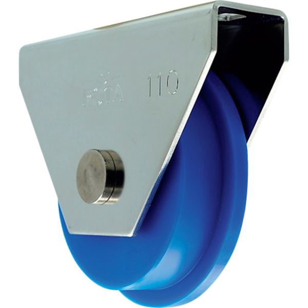 WMS1107 368-2860  ロタ・MC防音重量戸車 110mm トロ車型