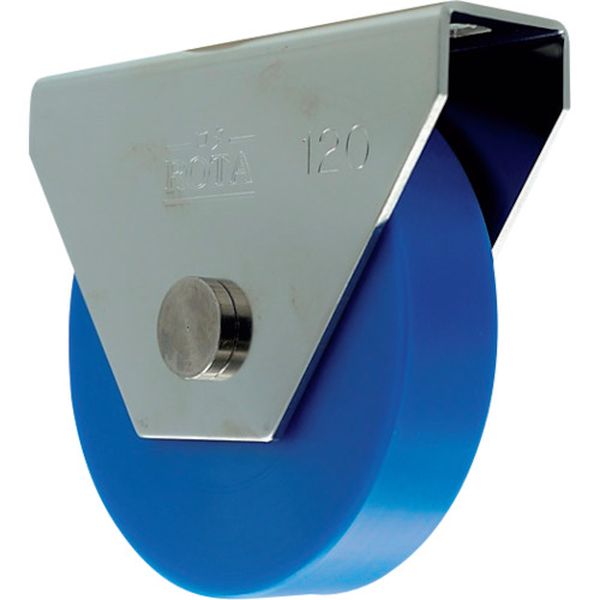 WMS1202 368-2864  ロタ・MC防音重量戸車 120mm 平型