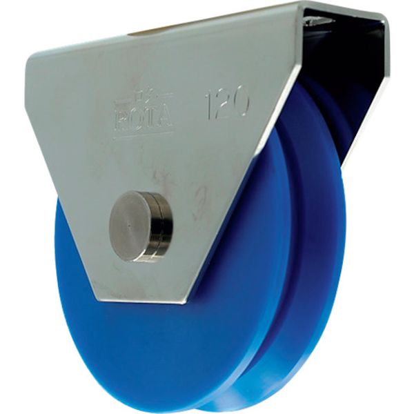 WMS1205 368-2859  ロタ・MC防音重量戸車 120mm V型