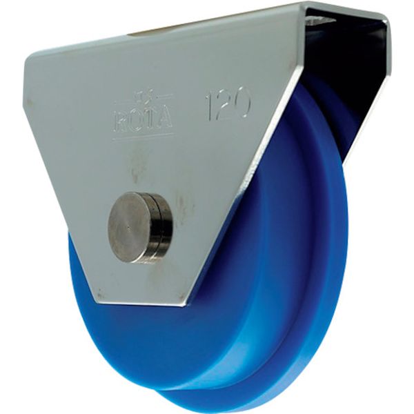 WMS1207 368-2863  ロタ・MC防音重量戸車 120mm トロ車型