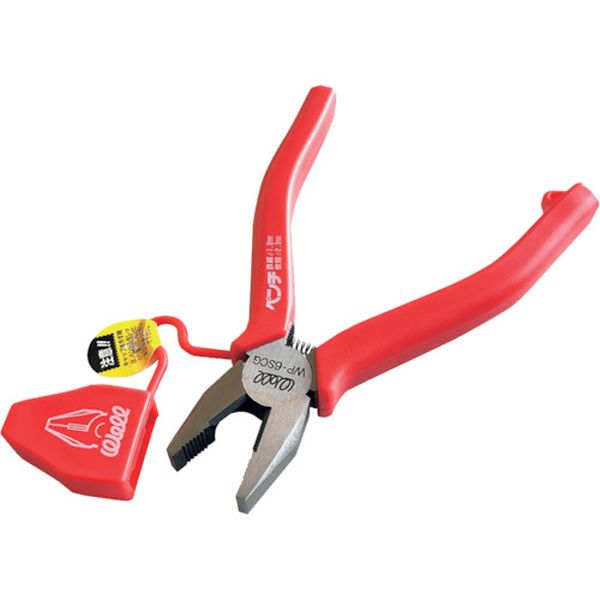 WP6SCG 364-7143  WELL キャップ付・スプリング付ペンチ 150mm