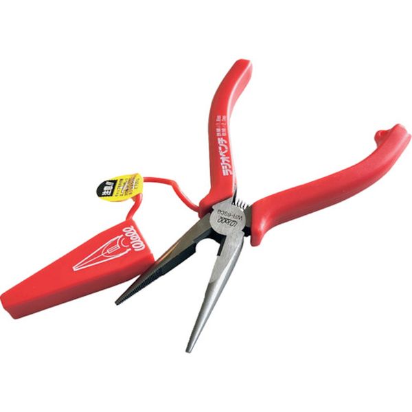 WR6SCG  WELL キャップ付・スプリング付ラジオペンチ 150mm