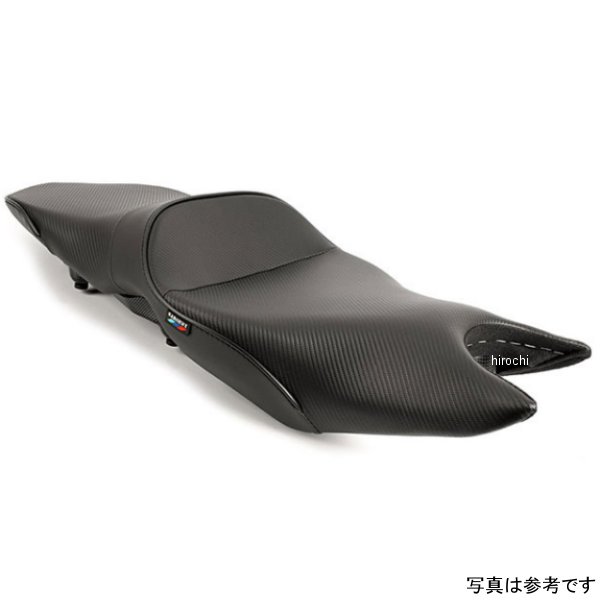 シート CarbonFX 07年-12年 BMW F800ST、F800S/ST パイピング:黒