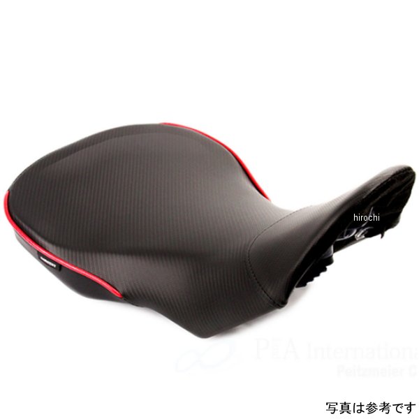 シート フロント CarbonFX 19年以降 テネレ700 パイピング:黒