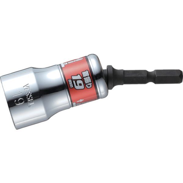 剛鍛首振りショートソケット  対辺19×75mm